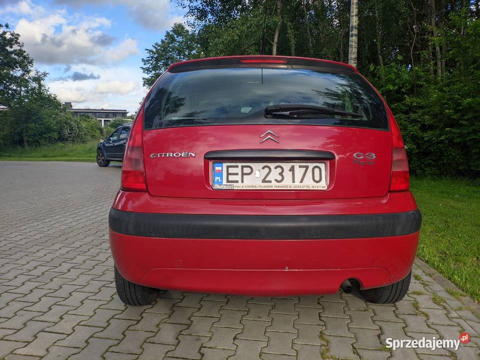 Citroen C3 14 73 LPG 2005 r 166 benzyna+LPG Pabianice