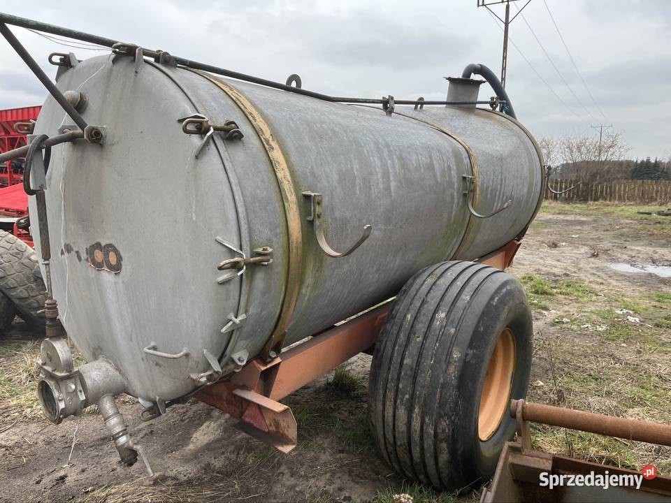 Beczkowóz beczką asenizacyjna kaweco 6000L uszkodzony Łowicz