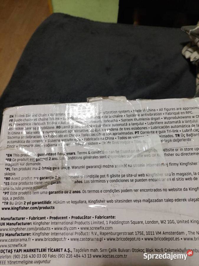 Piła łańcuchowa elektryczna łódzkie Piotrków Trybunalski