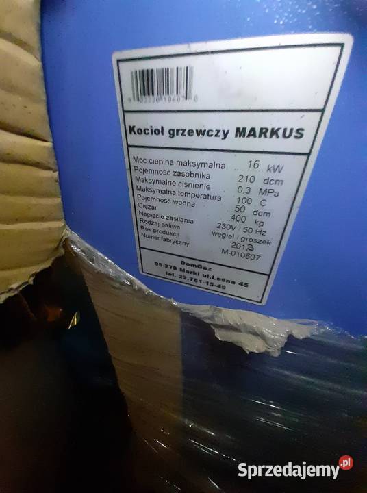 Kocioł grzewczy z podajnikiem paliwa piec