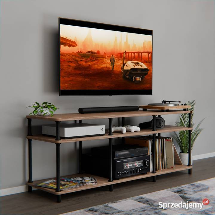 Regał hifi pod telewizor stolik pod kino domowe Ogrodniczki