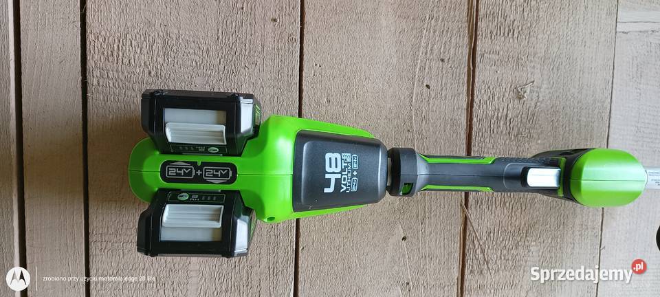 Sprzedam podkaszarkę G24X2LT Greenworks 48v dolnośląskie Strzegom
