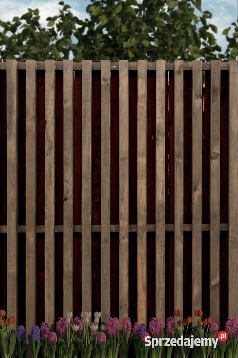 Panel ogrodzeniowy lamelowy pionowy przęsło sprzedam