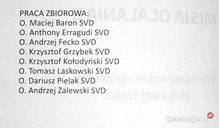 Misja ocalania Werbistowskie opowieści Maciej Chełm
