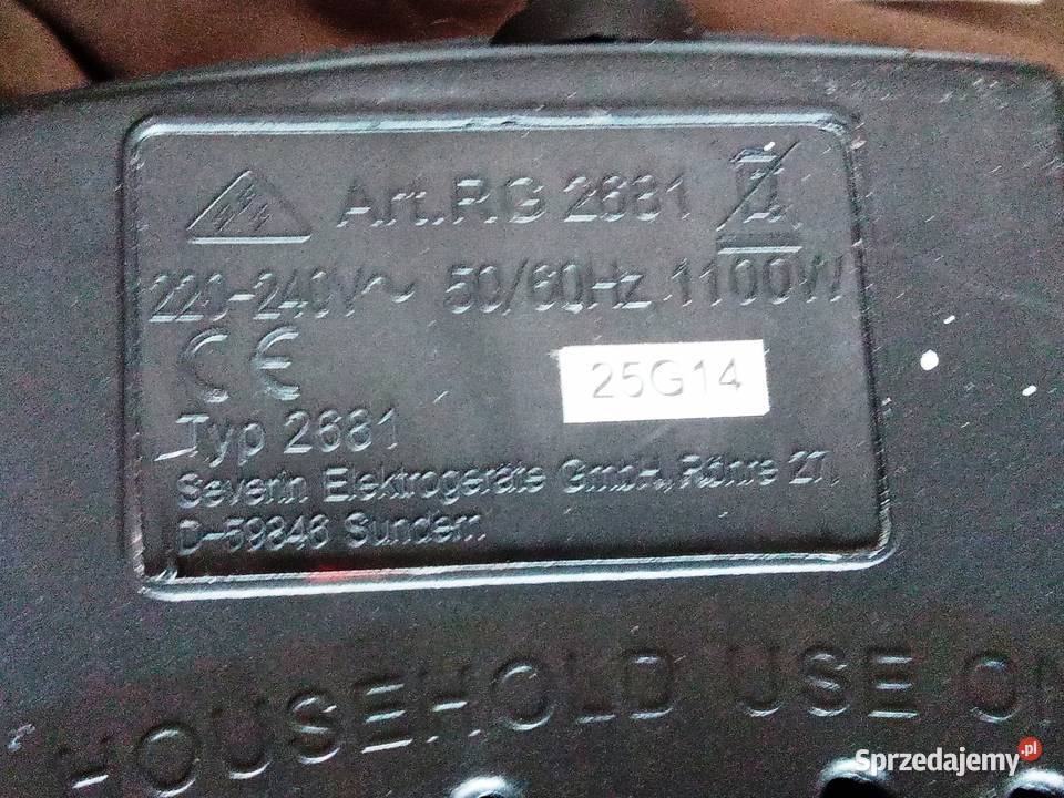 Grill elektryczny SEVERIN Legionowo