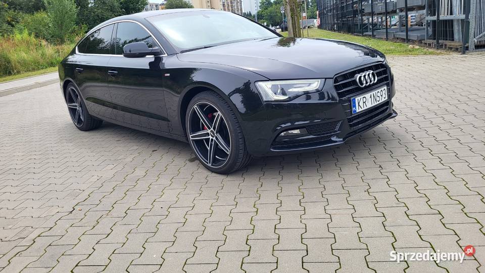 Audi A5 20tdi manual sportback zadbany autoalarm A5 Zamość