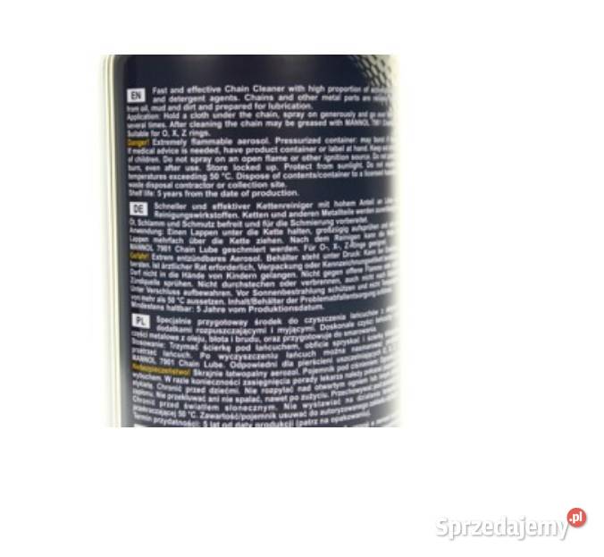 ŚRODEK DO CZYSZCZENIA ŁAŃCUCHÓW MANNOL MOTOCYKLA