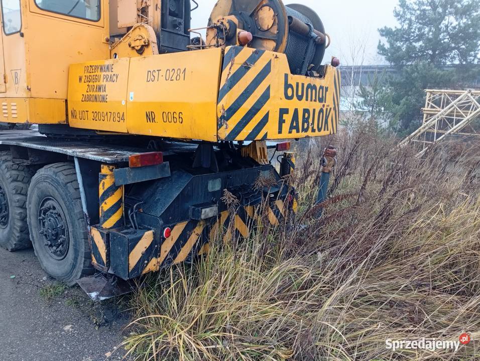 Dzwig Fablok DST 0281 28 ton Rok produkcji 1990 Miedźna