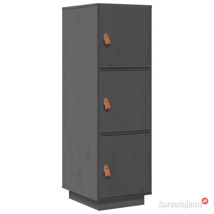 Szafka szara 34x40x1085 lite drewno sosnowe mazowieckie Warszawa