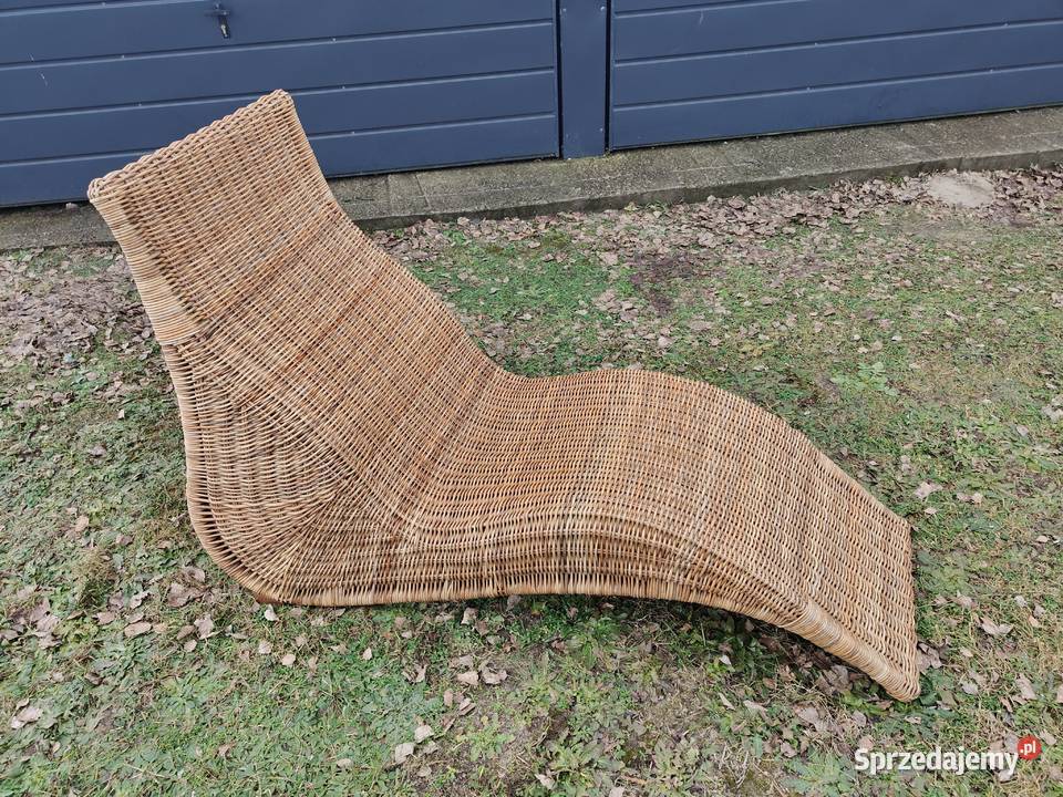 Leżanka IKEA Rattanowawiklinowa łódzkie Aleksandrów Łódzki