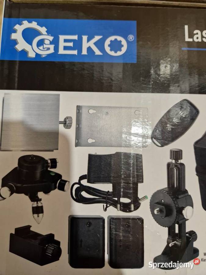 Laser krzyżowy 360 4D 2xAKU walizka akcesoria wielkopolskie Głogowa sprzedam