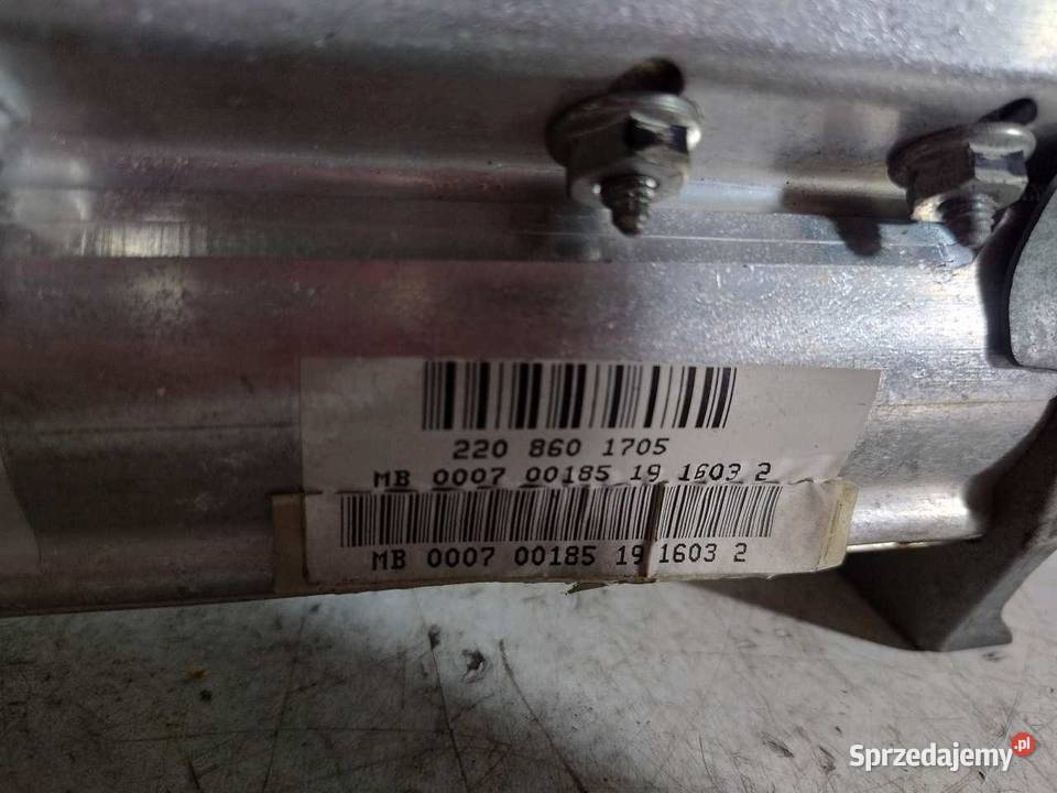 AIRBAG PODUSZKA POWIETRZNA PASAŻERA W220 Poduszki powietrzne