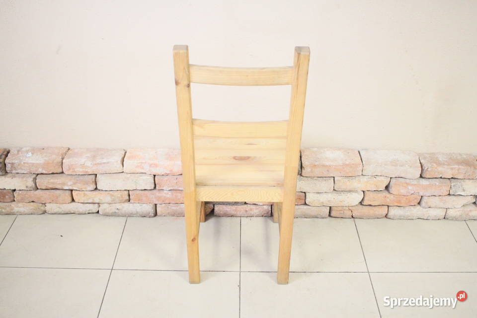 Drewniane krzesełka STOŁKI DO KUCHNI Krzesła Pszczyna sprzedam