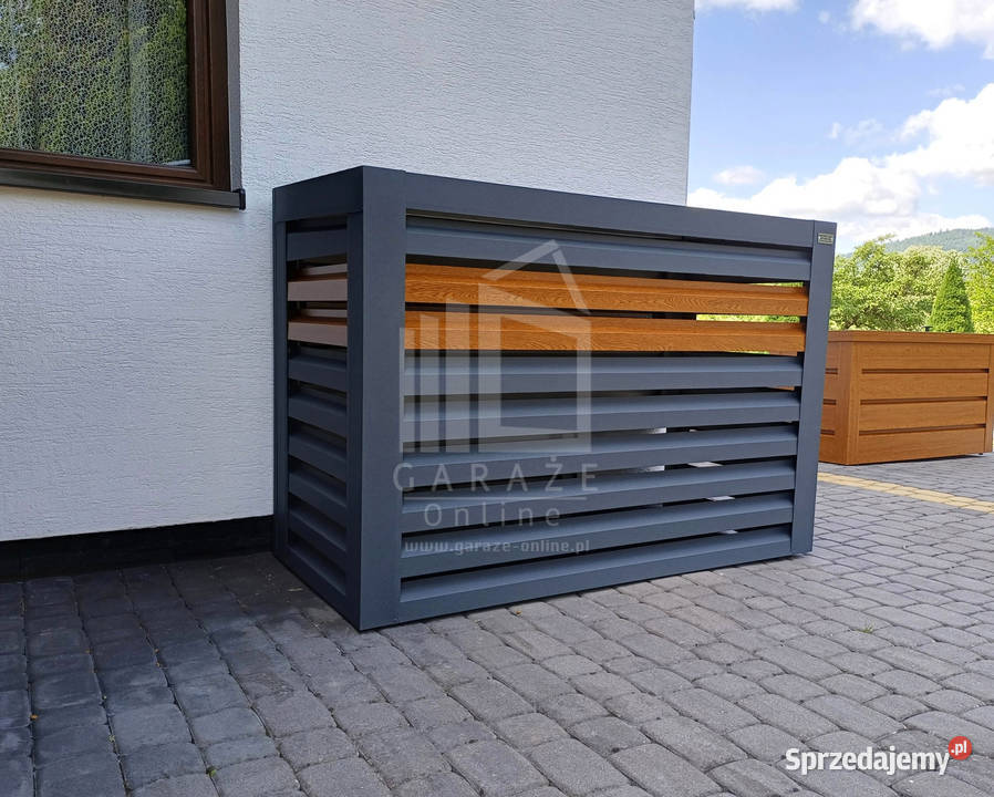 Osłona klimatyzatora pompy ciepła 130x50x110