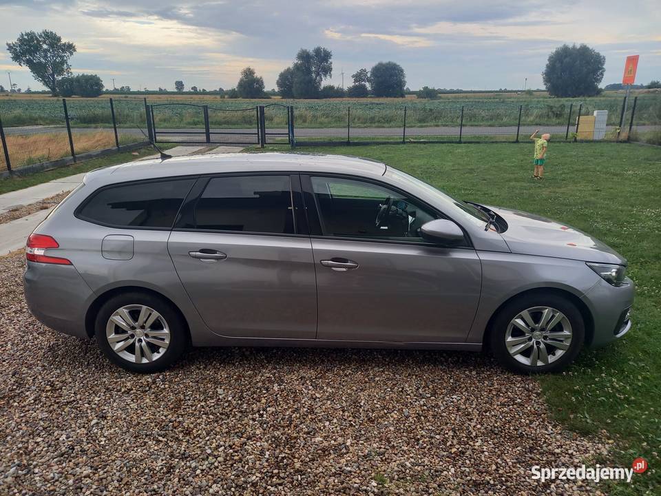 Peugeot 308 bezwypadkowy salon polski ASO ładny 1199cm3 wielkopolskie Śrem