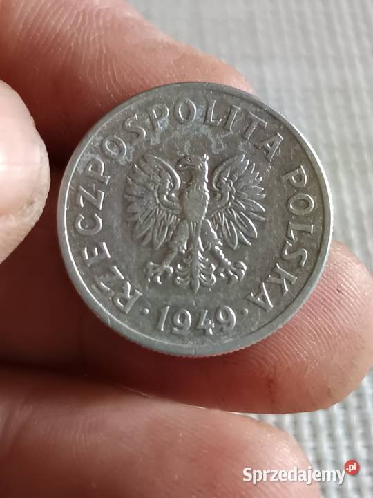 Sprzedam monete 50 groszy 1949 jj mala skretka Chełm
