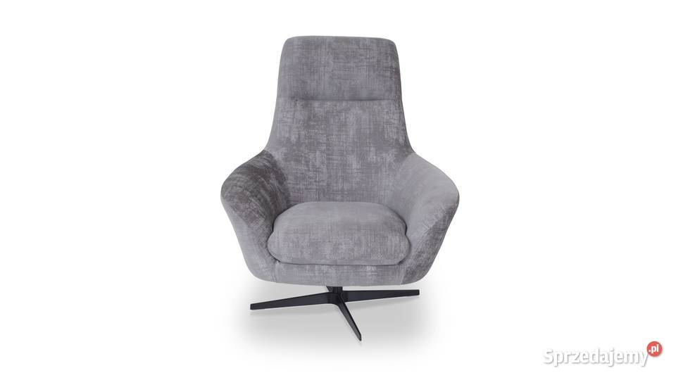 Fotel Salsa II na czarnej obrotowej podstawie 98cm Chełmża