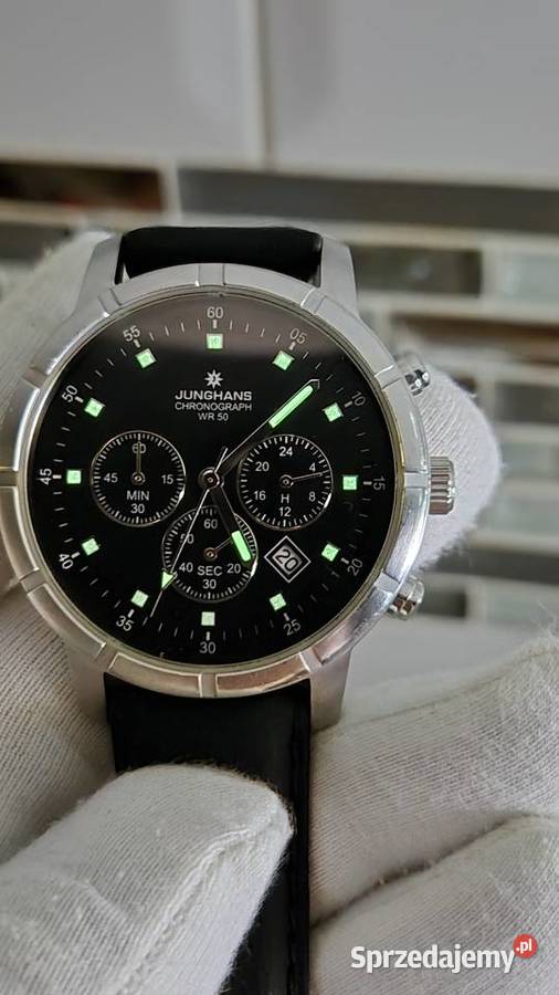 Zegarek Junghans Chronograph śląskie Chorzów