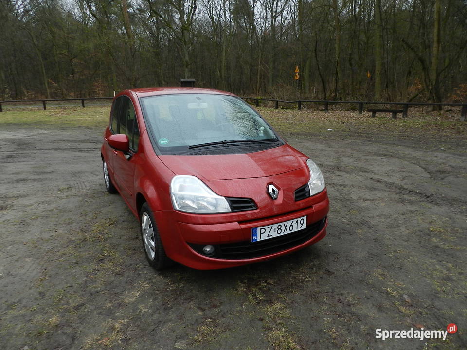 Renault Modus ekonomiczny zadbany SERWISOWANY Hatchback Puszczykowo
