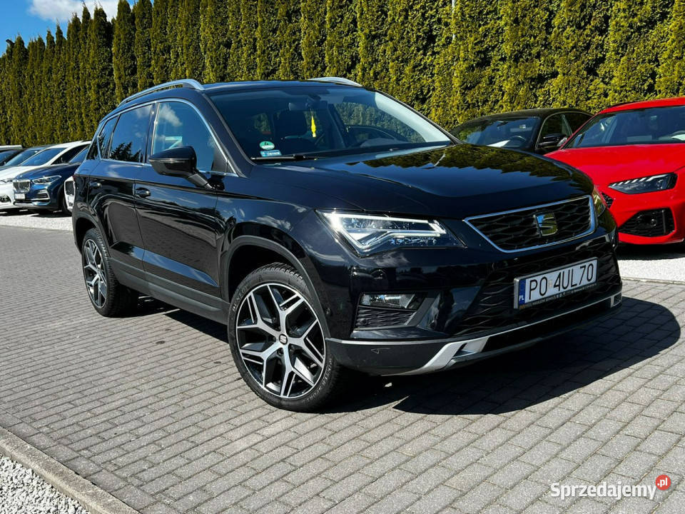 Seat Ateca Xcellence 16TDI FullLED Navi PDC przyciemniane szyby wielkopolskie Baranowo