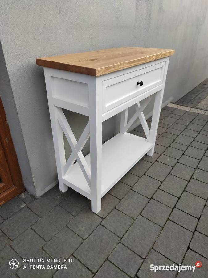 Konsola drewniana prowansalska Zduńska Wola