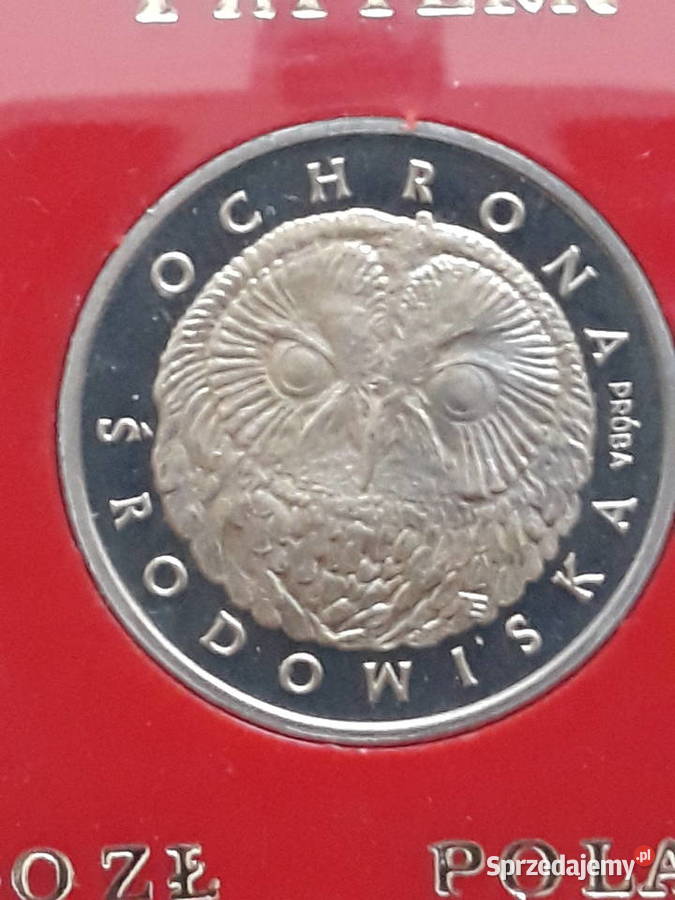 200 Sowa 1986 r Próba mennicze Konin