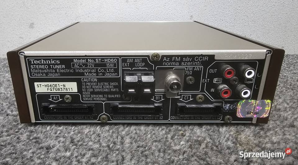 Technics tuner radiowy STHD60 RDS wysyłka Kraków