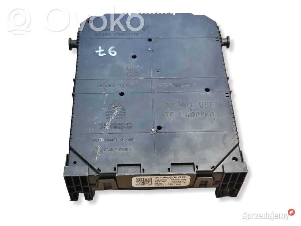 CITROEN C3 III MODUL STEROWNIK BSI BSM SKRZYNKA wielkopolskie