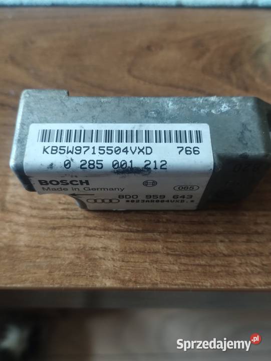 Sensor poduszki Bosch Audi Passat 8D0 959 643 dolnośląskie Kłodzko