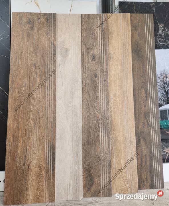 Stopnica na schody płytki gres 30x120 Guardian Radom