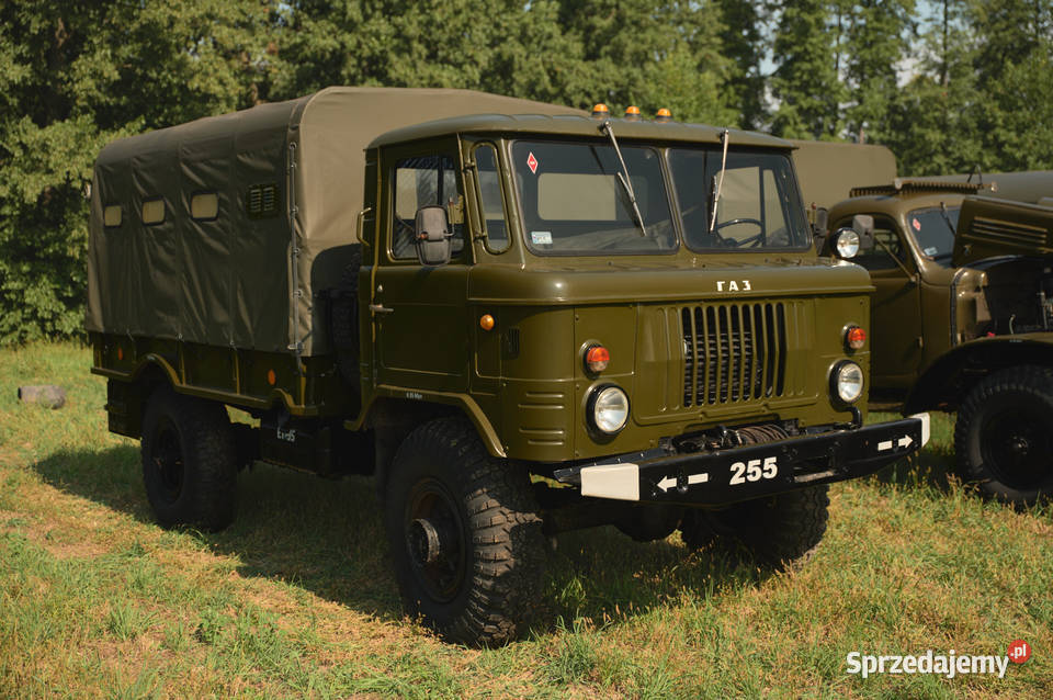 wojskowy GAZ66 1988 r militarny zabytek mazowieckie Bodzanów sprzedam