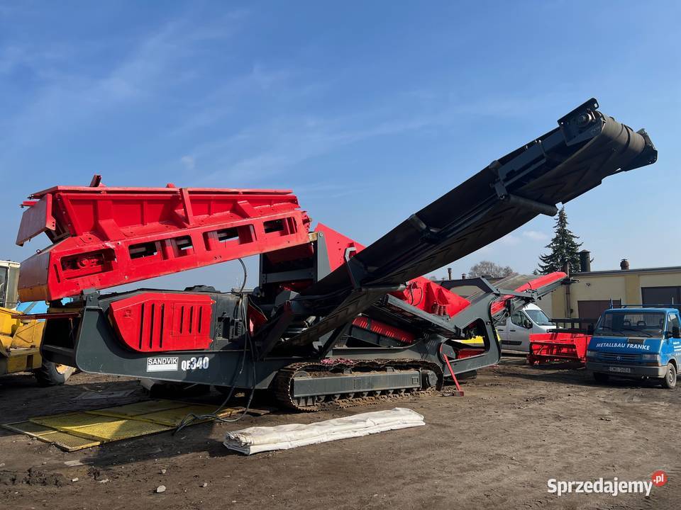 Sandvik QE340 Mobilny przesiewacz Kołodziejewo
