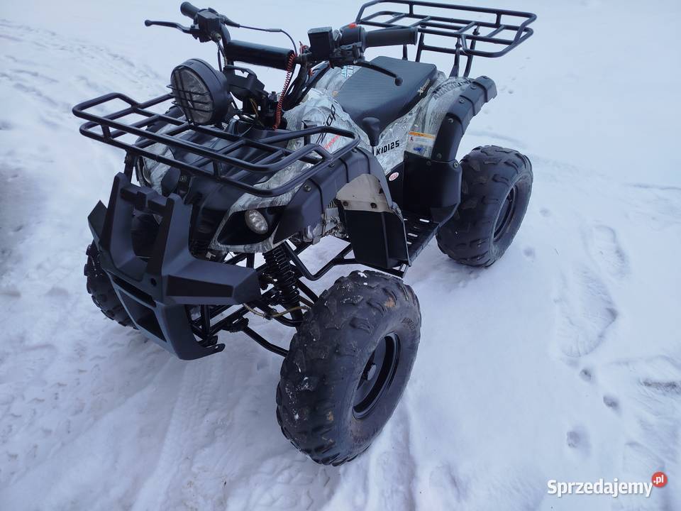 Quad 125 Zipp kod pół automat 3 1 wsteczny duże quad - ATV Skłody Borowe