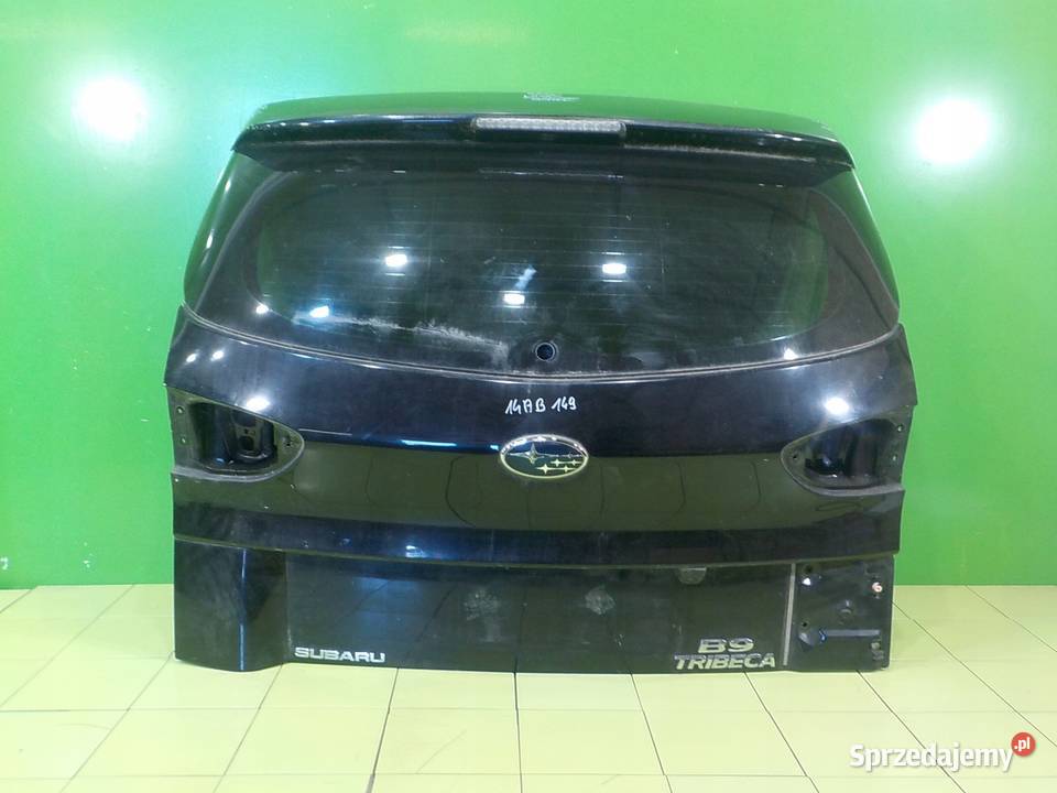 SUBARU B9 TRIBECA 30 B AUT 06r 5D klapa tyl Części samochodowe Suków
