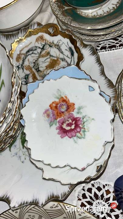 Talerzyk z dziurką Listek irysy kwiatki ptaszki Gdańsk