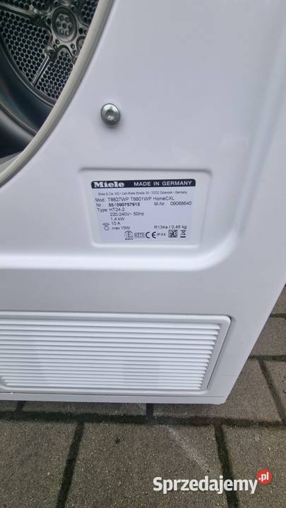 Suszarka Miele T 8801 WP HomeCare XL Pompa Wrocław