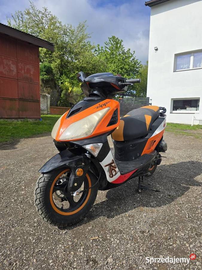Skuter Zipp Quantum Rs50 Zarejestrowany opłacony automatyczna śląskie Pilica sprzedam