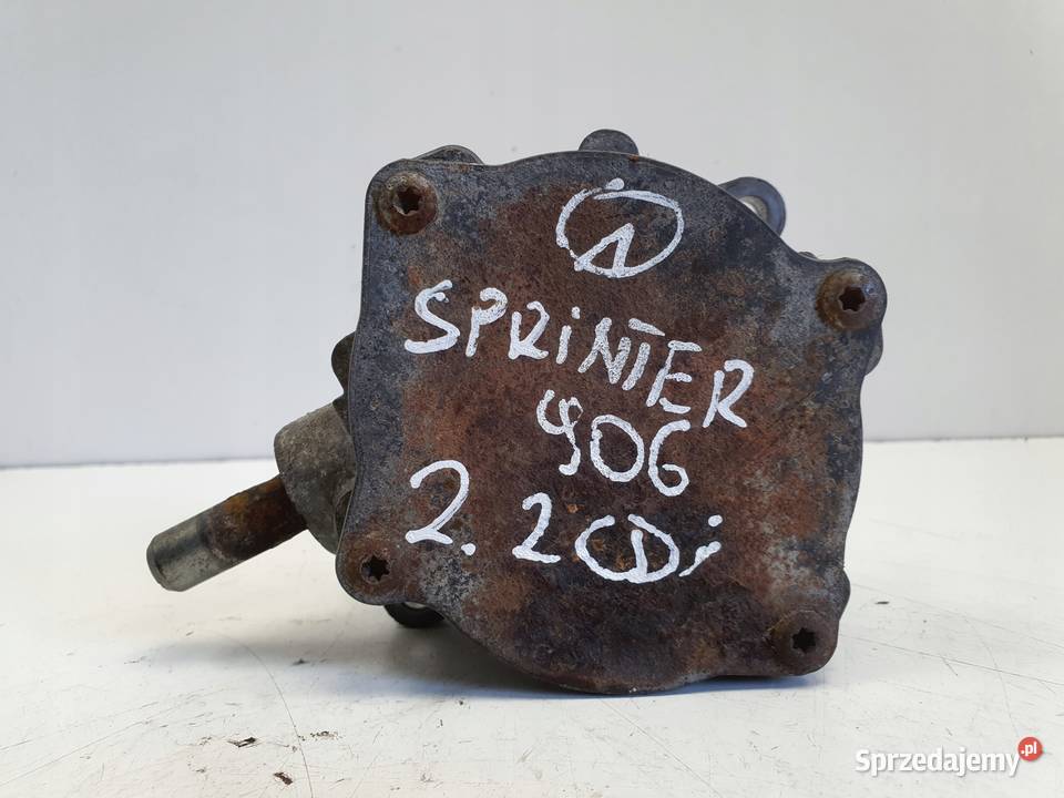 Mercedes Sprinter 906 22 CDI POMPA VACUM wakum lubelskie Chełm