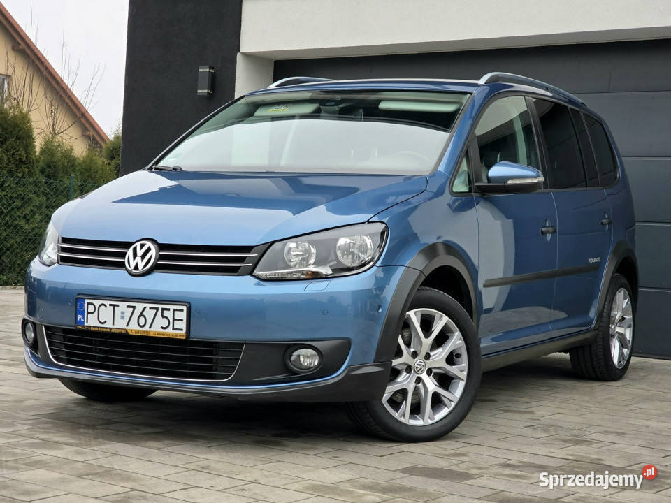 Volkswagen Touran CROSS 20TDI DSG niski przebieg 128535km Czarnków