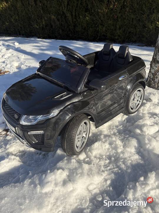 Auto na akumulator Rapid Racer 12V czarne EVA Pozostałe Namysłów