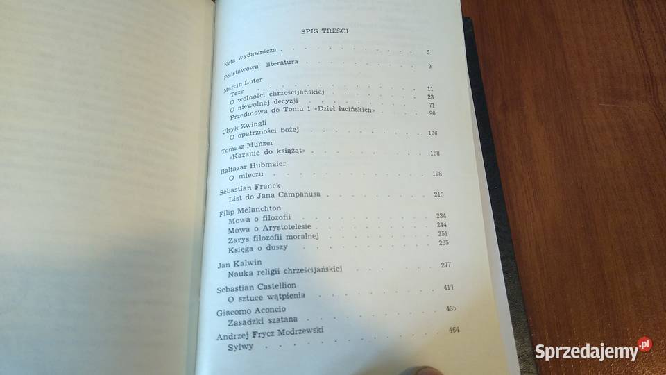 Myśl filozoficznoreligijna reformacji XVI wieku Gdańsk