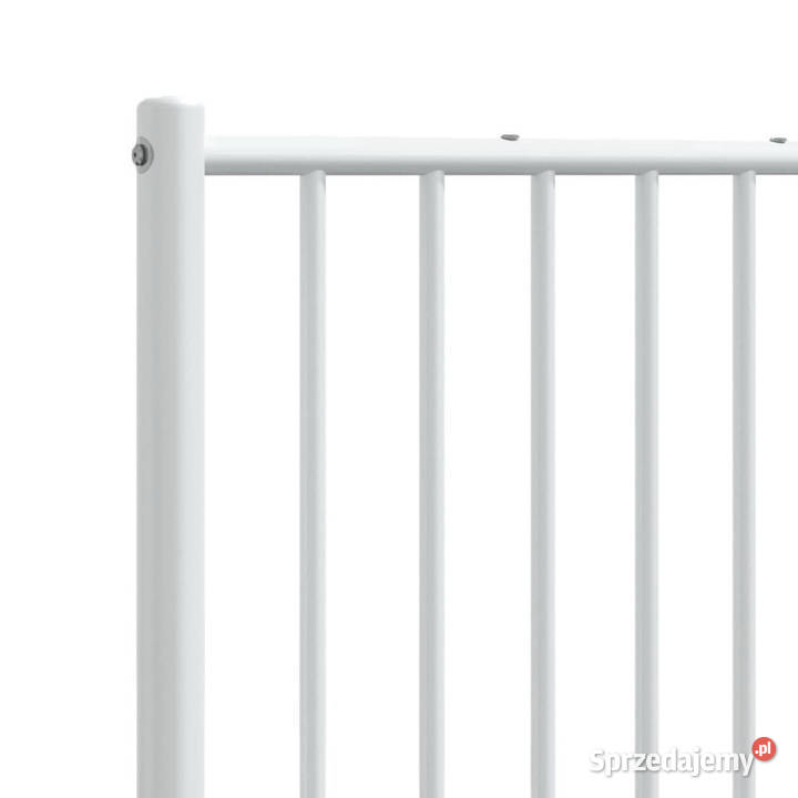 Metalowe wezgłowie białe 160 WM350966 Warszawa