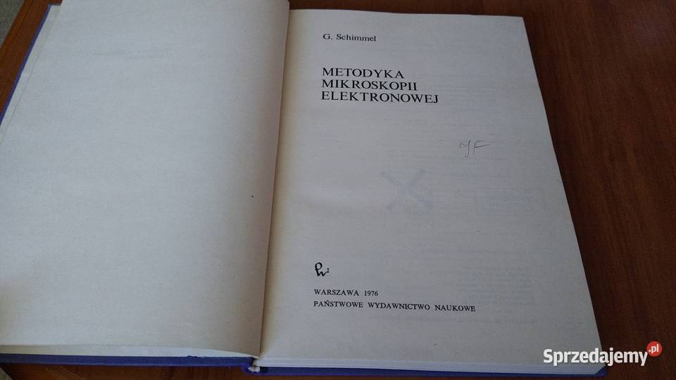 Metodyka mikroskopii elektronowej G Schimmel