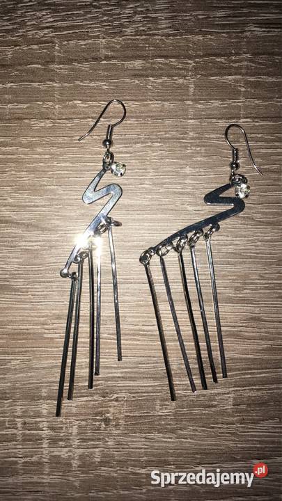 Kolczyki w kolorze srebrnym Dla kobiet Łódź