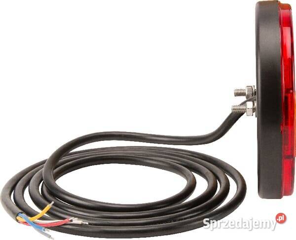Lampa tylna zespolona LED okrągła 140 mm 1224V Kamionna