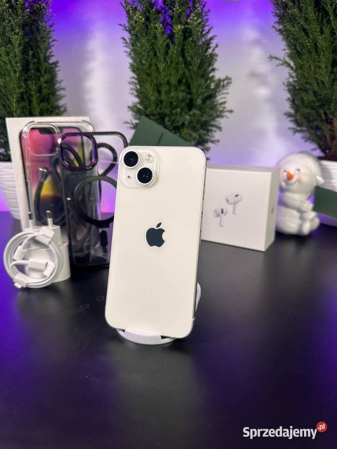 iPhone 14 128GB Bateria 100 Stan Idealny Pudełko mazowieckie Warszawa
