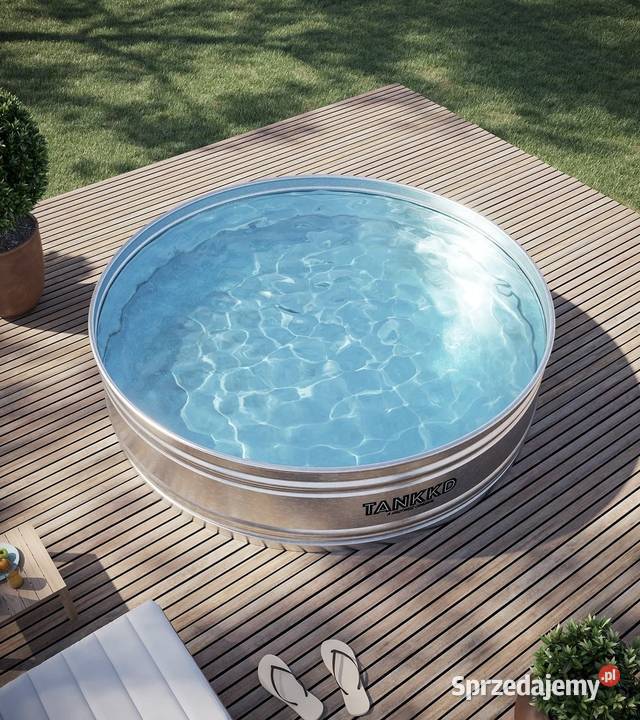 Balia stalowa ogrodowa 210 owalna konstrukcja