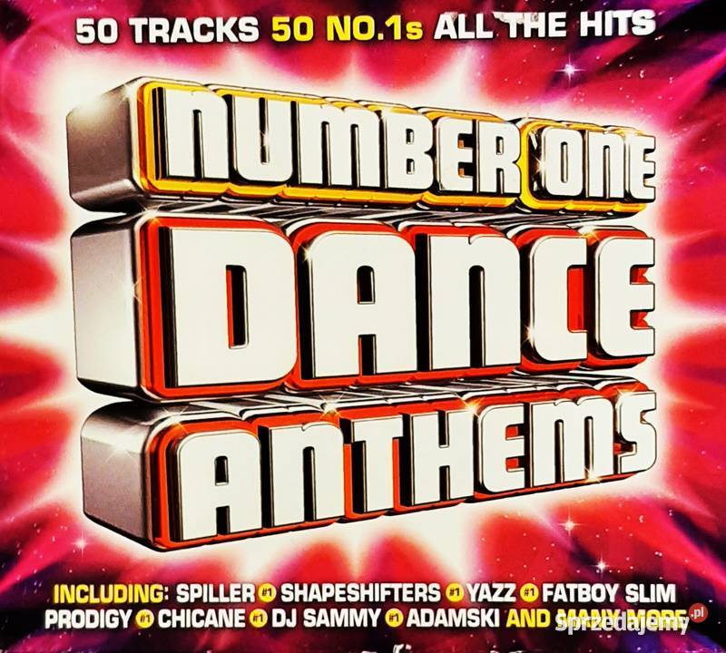 Album 3 XCD Number One Dance Anthems Disco 50 CD Katowice