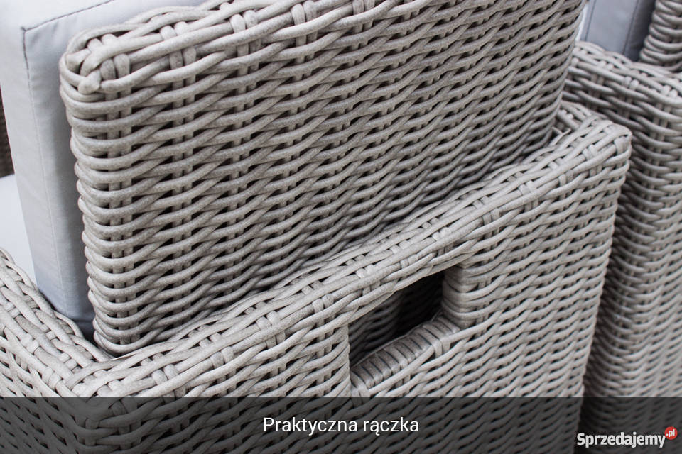 Zestaw obiadowy ogrodowy technorattan FESTA Łaskarzew