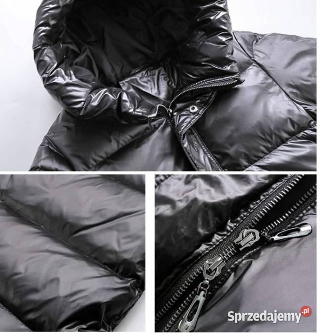 Płaszcz kurtka 90 kaczy puch M Miastko